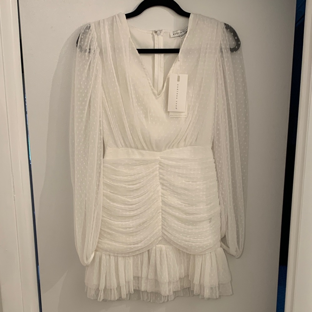Endless Rose White Long Sleeve Dress
